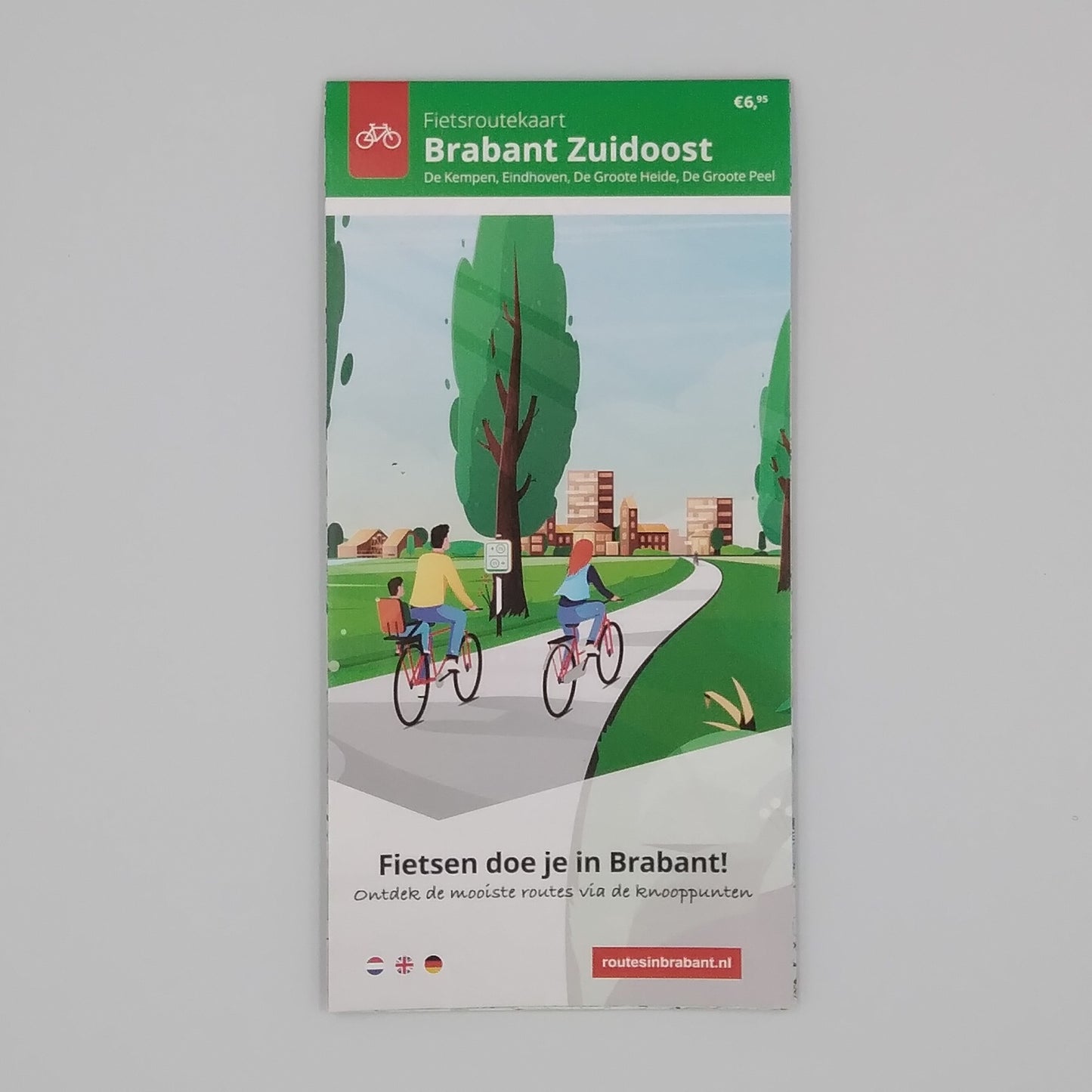 Fietsroutekaart Brabant Zuidoost