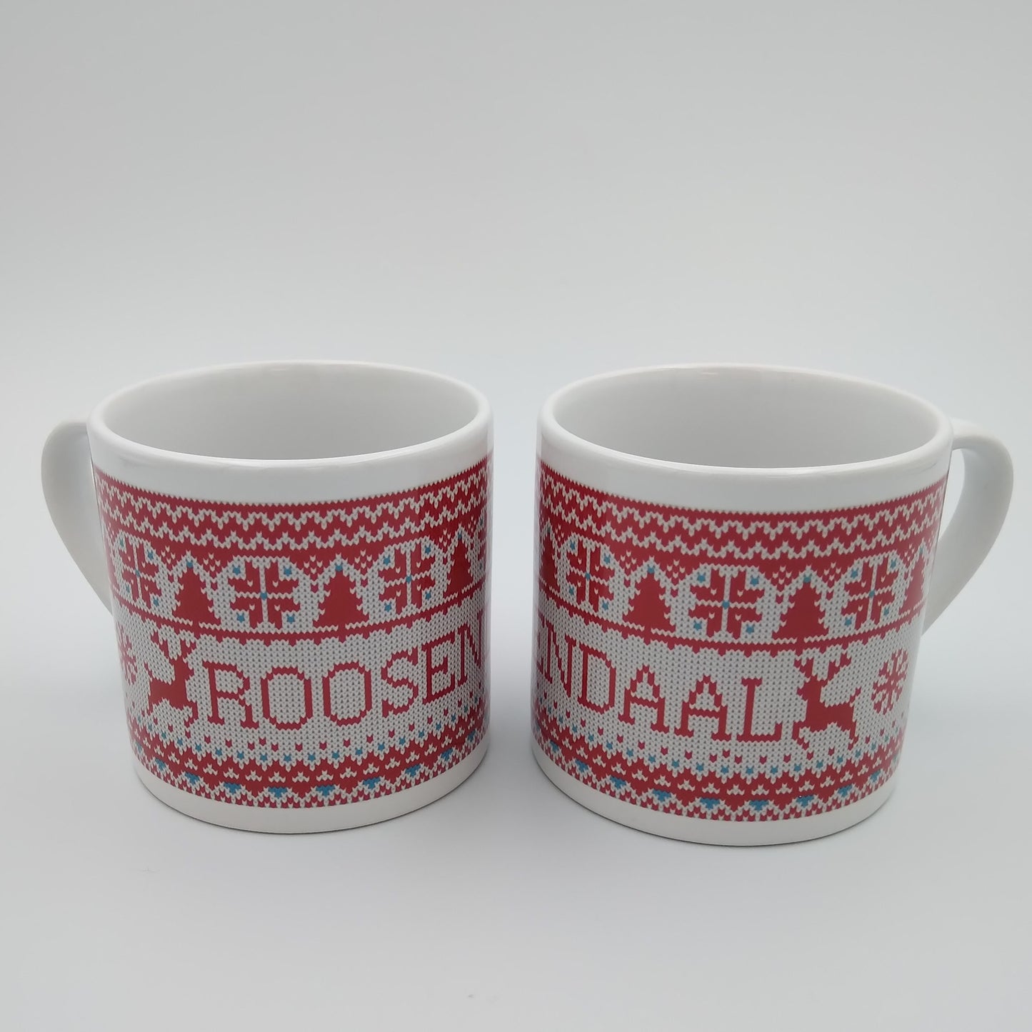 Kerstkoffiekopjes Roosendaal gebreid