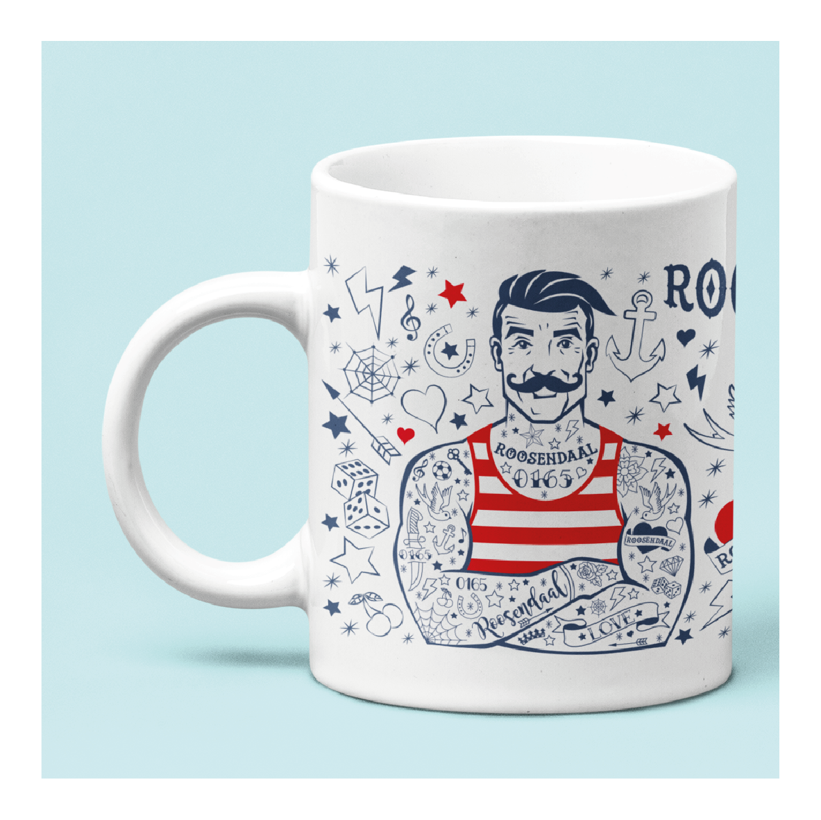Mok Roosendaal tattoo man