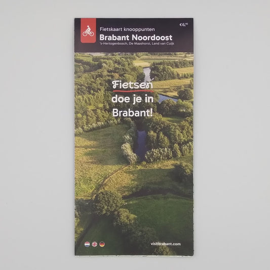 Fietskaart knooppunten Brabant Noordoost