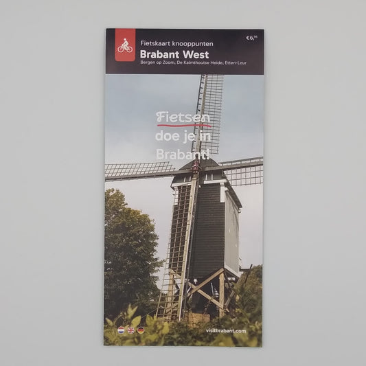 Fietskaart knooppunten Brabant West