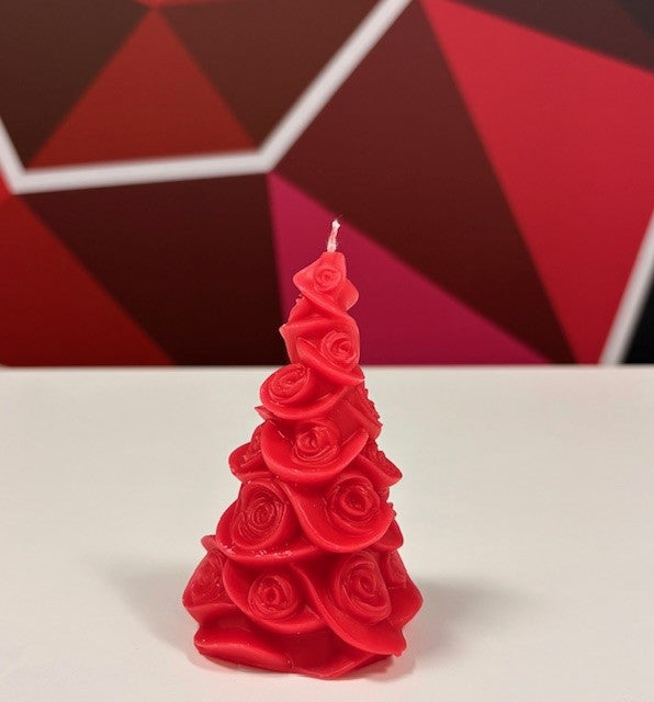 Kaars Roosjes Kerstboom