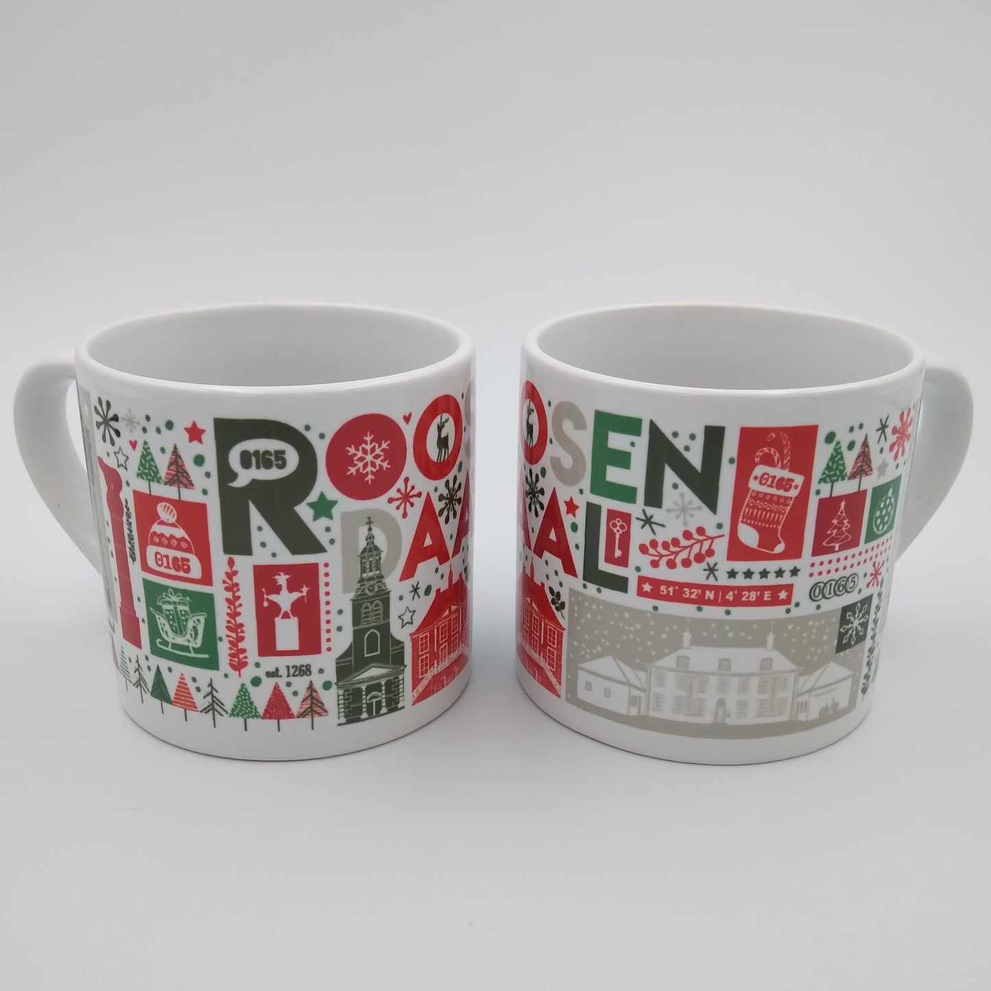 Kerstkoffiekopjes Roosendaal