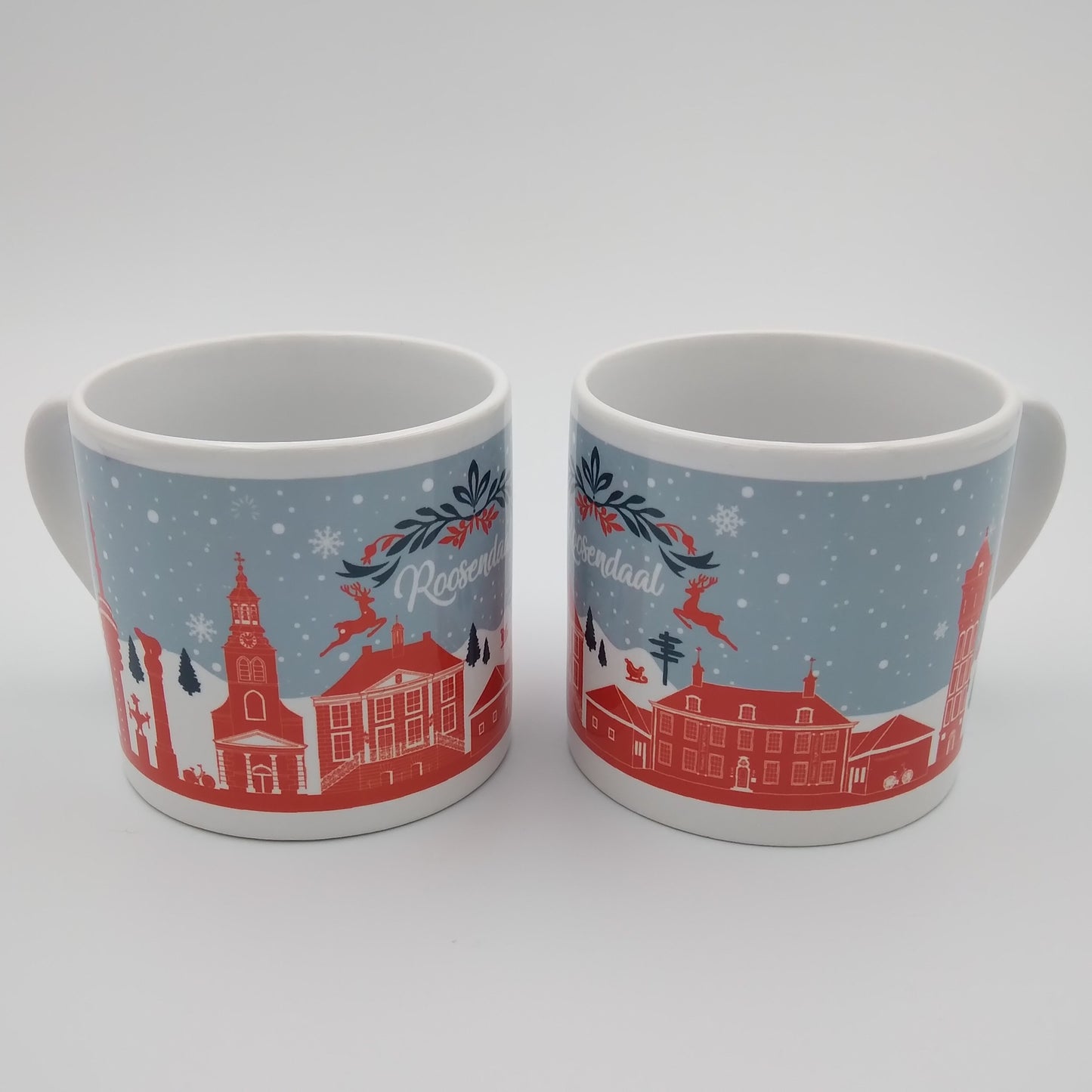 Kerstkoffiekopjes Roosendaal skyline