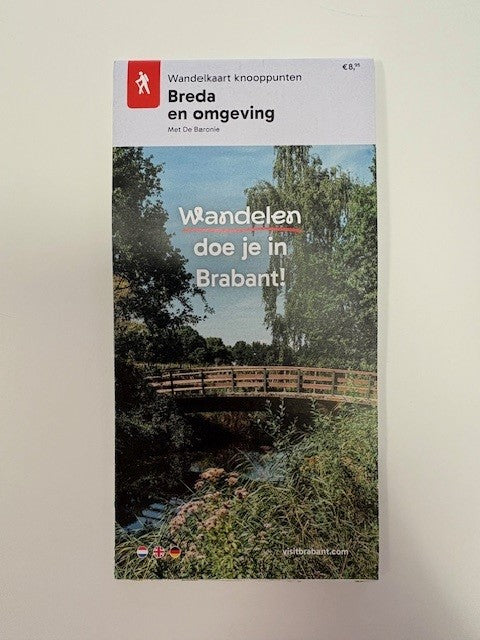 Wandelkaart Breda en omgeving, met De Baronie