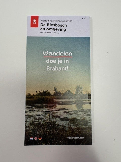 Wandelkaart De Biesbosch met Heusden en Altena
