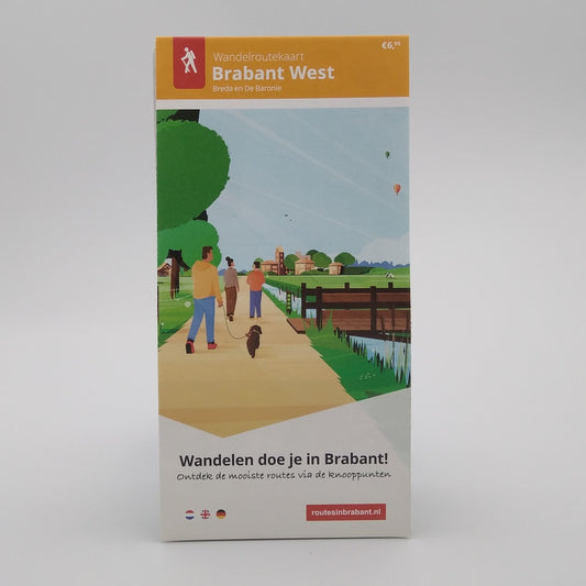 Wandelroutekaart Brabant West - Baronie