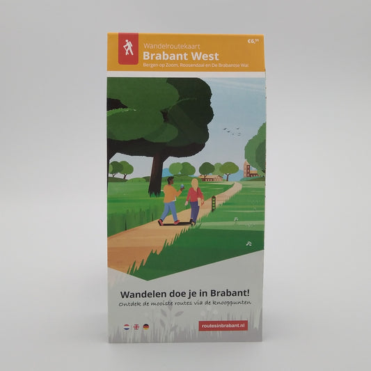 Wandelroutekaart Brabant West - Roosendaal